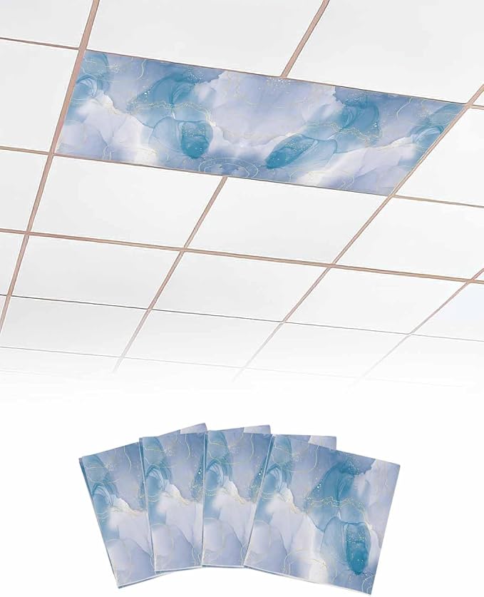 4 Pack Fluorescent Light Covers by Unknown