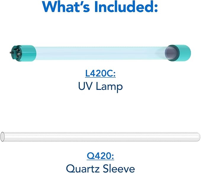 Kind Water UV Replacement Lamp & Quartz Sleeve – Fits E-1000 UV, E-2000 UV & - Image 3