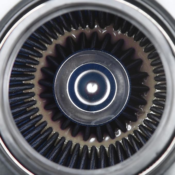 Universal 3/3.5/4" High-Flow Air Filter, Reusable Cone Cold Air Intake - Image 7