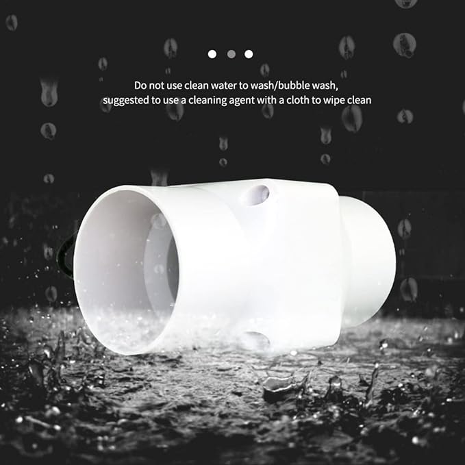 HVAC Exhaust Ventilation Fan 3 Inch 12v Inline Duct Fan Low Noise Speed - Image 5