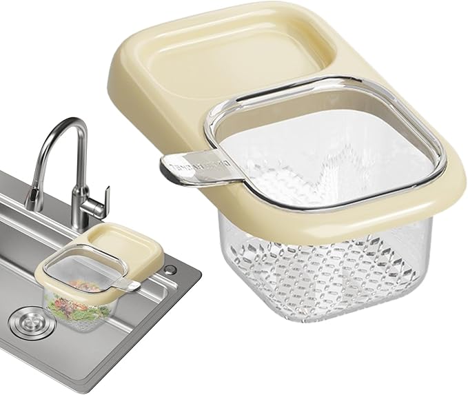 Sink Filter Basket, Efficient Drainage Design, Suction Cup Sink Rack, Kitchen - Image 5