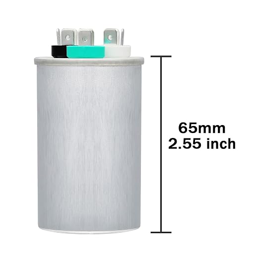 VEXUNGA 15/5 uF 15+5 MFD 370V or 440V Dual Run Start Round A/C Capacitor 15 5 - Image 2