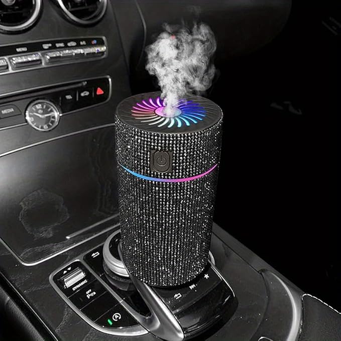 Luxury Rhinestone Car Diffuser Humidifier - Image 5