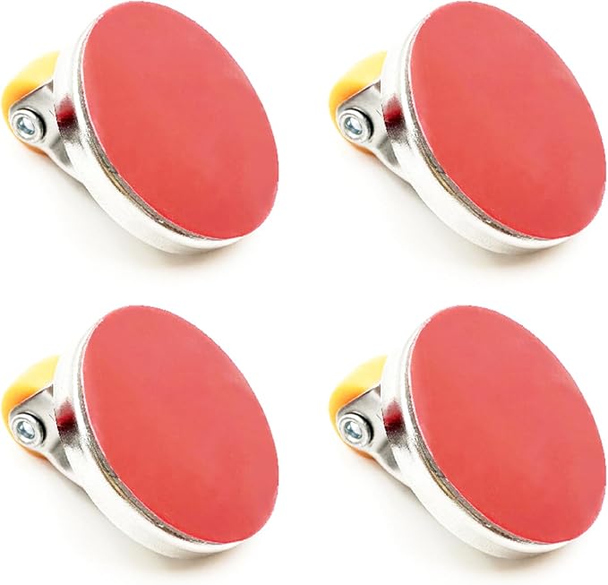 4Pieces Furniture Casters with Stick Adhesive Small Appliance Rollers Home - Image 3