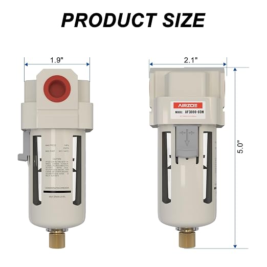 AIRZOE 3/8" NPT Air Dryer for Compressor - Image 2