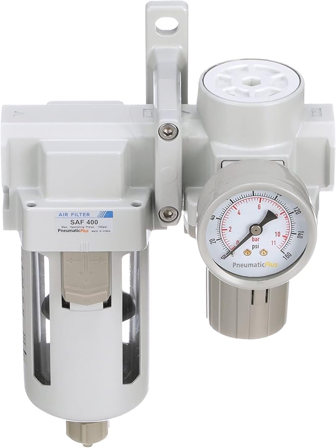 PneumaticPlus SAU420-N06G Compressed Air Filter Regulator Combo 3/4" NPT - Image 6