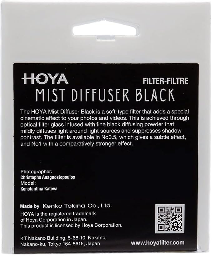 Hoya 62mm Mist Filter Black Diffuser No. 0.5 - Image 5