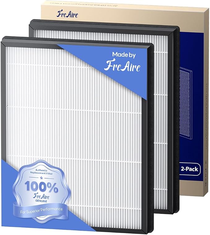 FreAire Genuine FreAire HAP607 Air Purifier Replacement Filter, 3-in-1 H13 True by FreAire