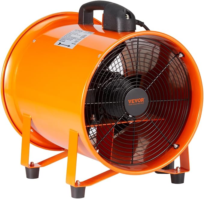 VEVOR Air Mover Blower Fan 10 Inch, 1893CFM 380W - Image 12