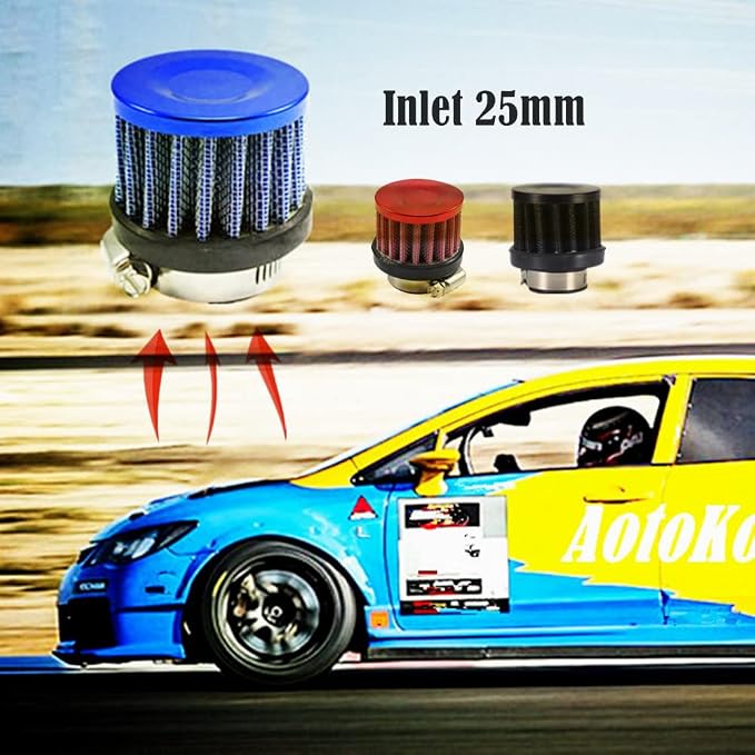 25mm Air Intake Filter-4 Pack - Image 6