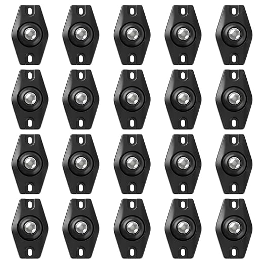 8 Pack Adhesive Caster Wheels, 360° Swivel Sticky Appliance Rollers, Quiet - Image 9
