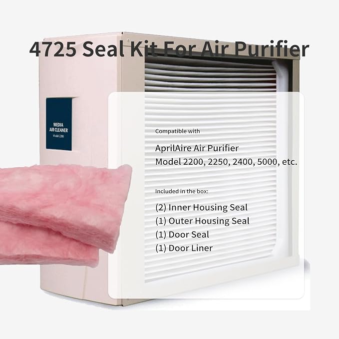 4725 Door Seal Kit for Aprilaire and Space-Gard Air Purifier Model 2200 - Image 2