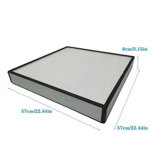 TECHTONGDA HEPA Filter Replacement, 22.4'' x 22.4'' x 3.2'' FFU Fan Filter Unit - Image 5