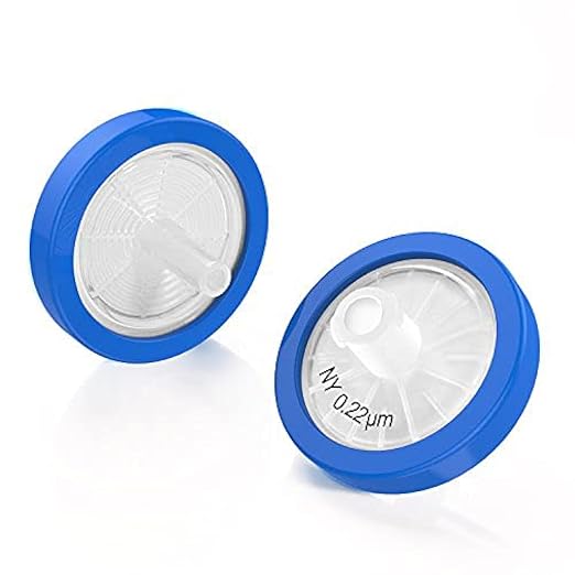 Syringe Filters Nylon 25mm Diameter 0.22 um Pore Size Non Sterile Pack of 100 by Biomed+Scientific