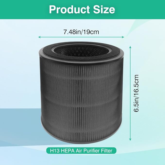 2 Pack DR-HAP005S Replacement Filters Compatible - Image 3