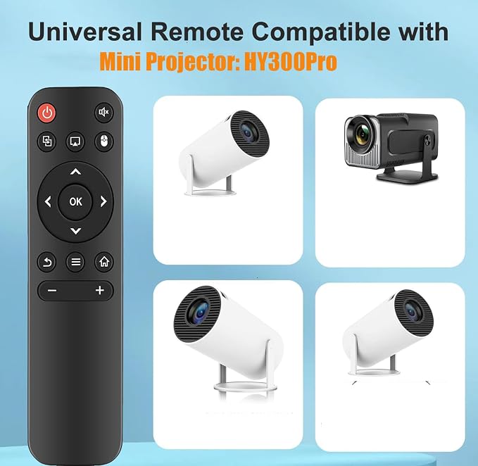 Replacement Remote for Mini Projector Remote, Compatible - Image 2
