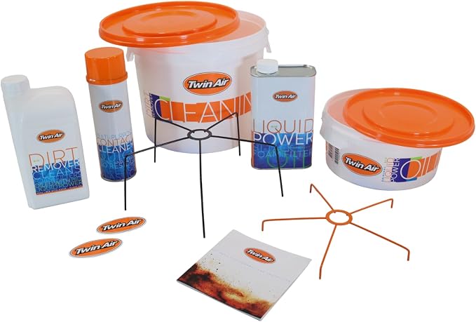 Twin Air Bio Maintenance Kit: Professional-Grade Air Filter Care Solution- by TwinAir