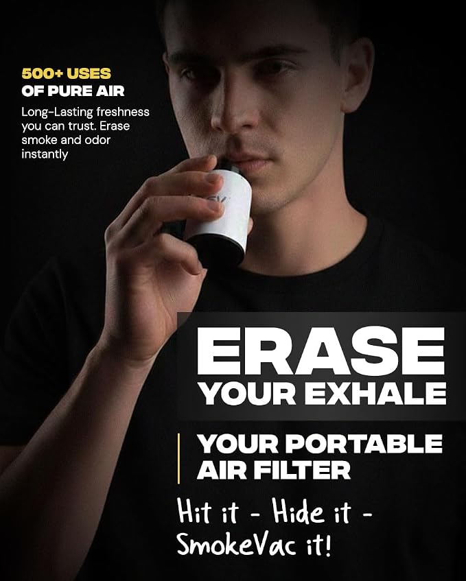 SmokeVac Handheld Personal Air Filter - Image 3