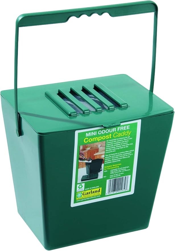Bosmere K782 Kitchen Compost Caddy by Bosmere