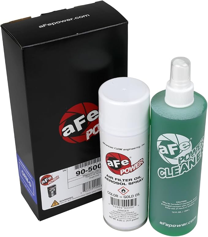 aFe Power Air Filter Restore Kit: 12oz Filter Cleaner and 6.25oz Aerosol Filter by Unknown