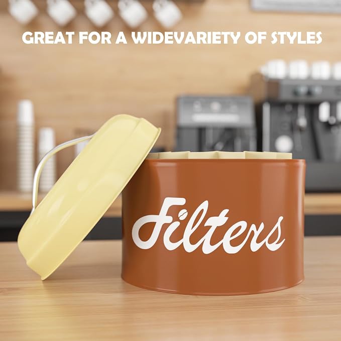 Brown Basket Coffee Filter Holder - Image 3