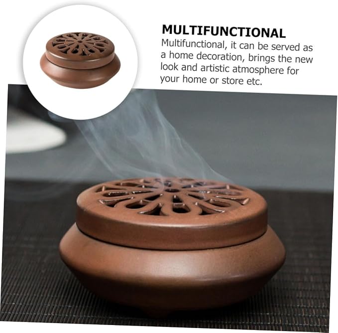 TEHAUX Ceramic Incense Burner Aromatherapy Aroma Stove - Image 6