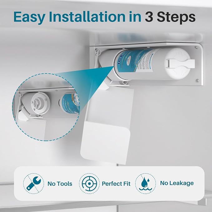 ICEPURE Alkaline BORPLFTR50 Refrigerator Water Filter Replacement - Image 8