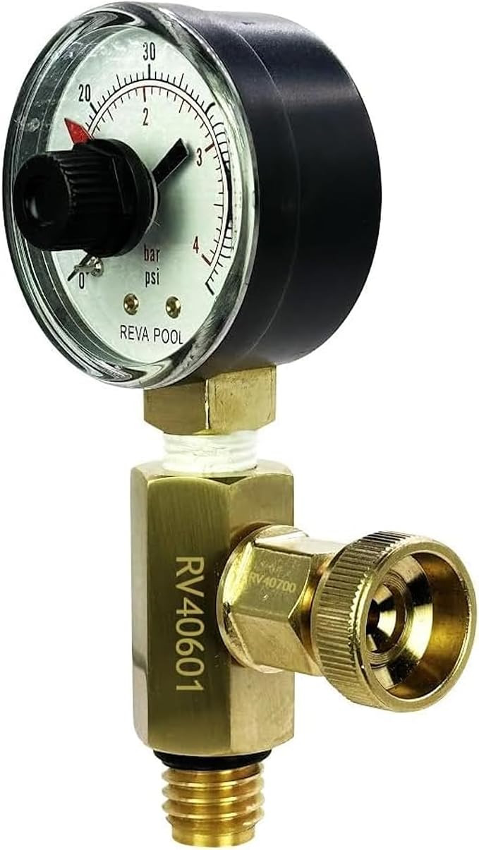 RV40601 Brass Replacement Air Relief Valve Adapter | Compatible by REVAPOOLProductsInc