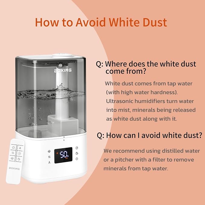 BOXING 6L Warm and Cool Mist Humidifiers - Image 7
