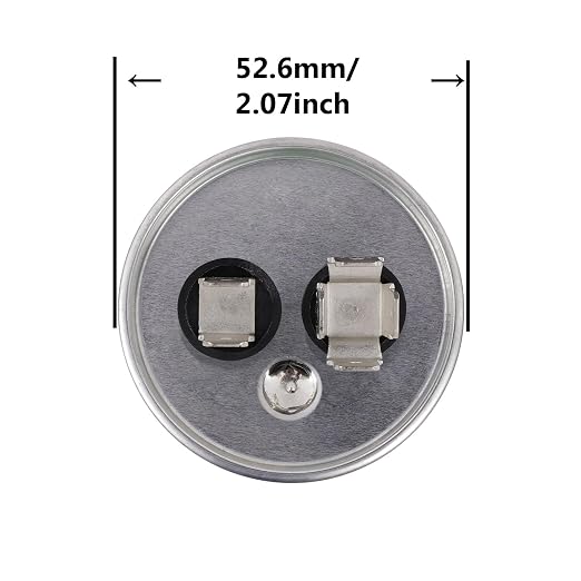 BOJACK 140 uF ±5% 140 MFD 250 V CBB65 Round Run Start Capacitor - Image 2