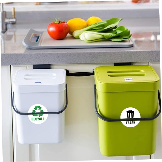 Garbage Classification Labels Self-Adhesive Bin Stickers - Image 3