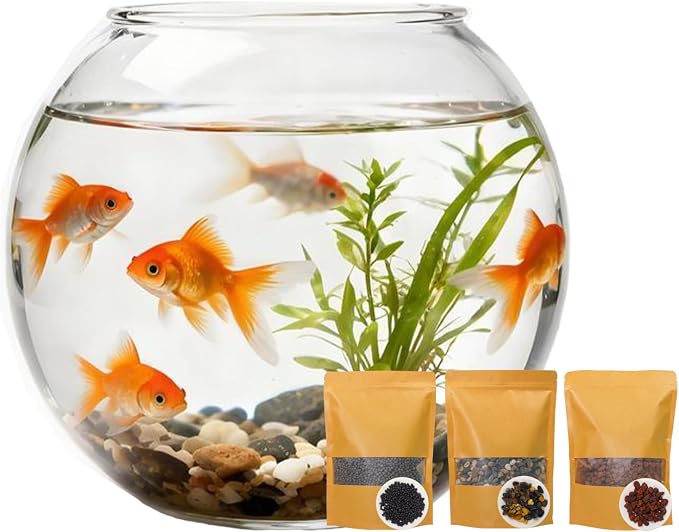 3-in-1 Low Maintenance Aquarium Filter Bio Media: Volcanic Rock, Natural Gravel by Unknown