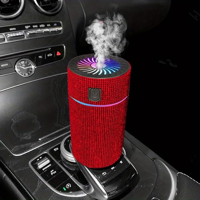 Luxury Rhinestone Car Diffuser Humidifier - Image 8