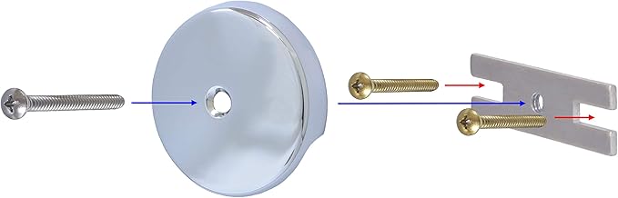 Tip-Toe Bath Drain Trim Kit (Chrome)