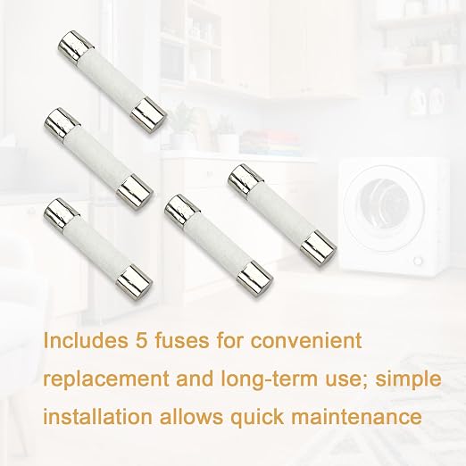 5-Pack Compatible with Dryer Thermal Fuse 125V 20A - Image 7