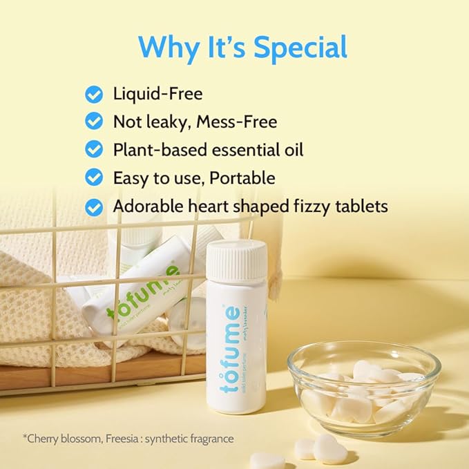 Effervescent Bathroom Air Freshener - Lemon Eucalyptus - Toilet Deodorizer, Bathroom Odor Eliminator, Toilet Freshener, Flushable Air Freshener Toilet Tablets, 2 Pack (60 Tablets)