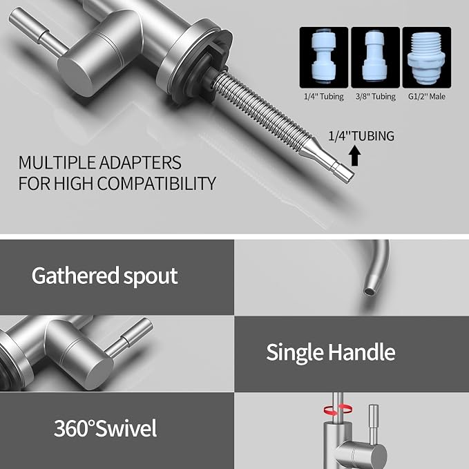 Kitchen Sink Faucet with Pull - Image 4