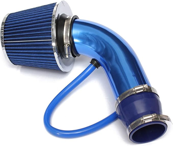 3 Inch Universal Cold Air Intake Kit, Aluminum Induction Flow Hose Pipe Kit by RASNONE