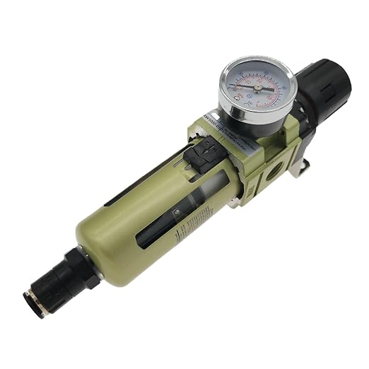 Pneumatic AW3000-02D/03D 3/8 Inch Automatic Drain Air Filter Pressure Regulator by Unknown