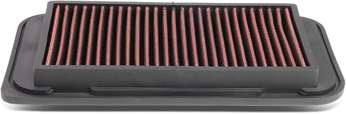 DNA Motoring AFPN-044-RD Clean Air Washable Drop In Panel Air Filter Enhance by DNAMOTORING