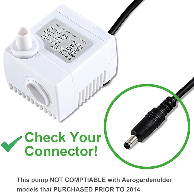 200623 Aero-Garden Pump with 10 Filters, Ultra Quiet Hydroponics Growing System - Image 4