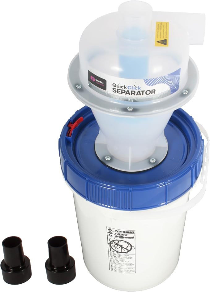 Assembled Quick Click Dust Separator by Cen-TecSystems