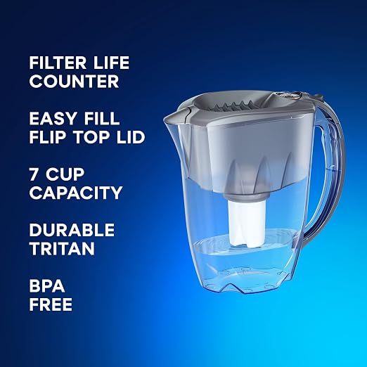 AQUAPHOR Water Filter Pitcher Ideal 7 Cup - Image 2
