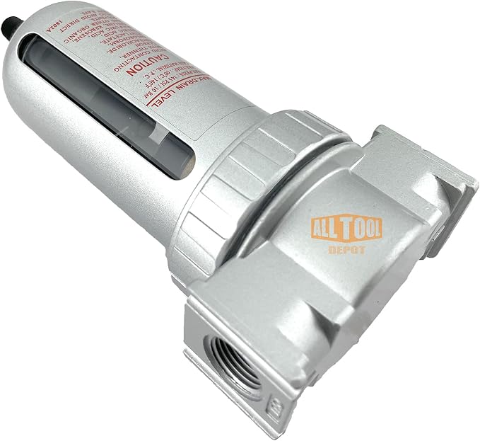3/8" NPT MID FLOW Particulate Filter/Water Trap - Image 4