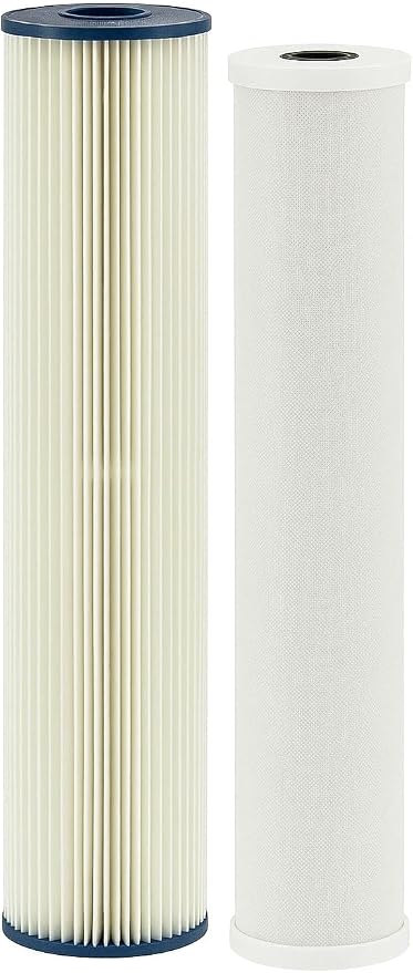 Kind Water 5-Micron Sediment & Carbon Replacement Filters – Fits Kind & Evo by KindWater
