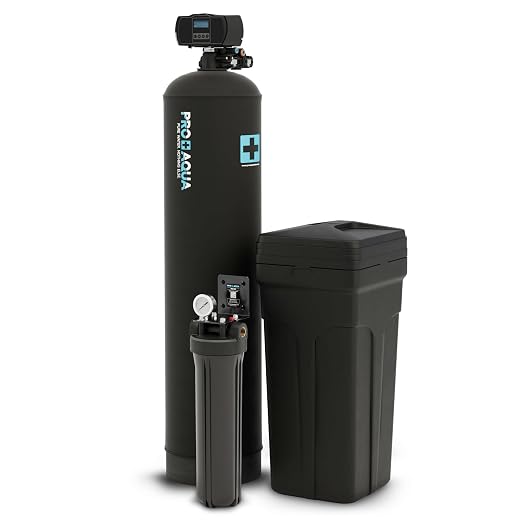 PRO+AQUA PRO-SCI-S80E Whole House Water Filter & Softener Bundle | 80, 000 by PROAQUA