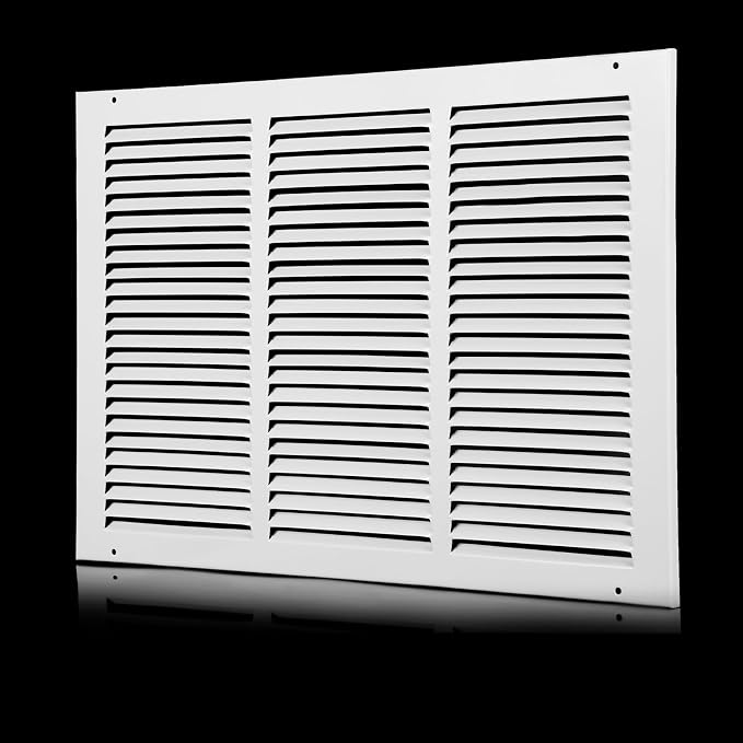 18x12 Return Air Grille, Air Return Vent Cover, Flat Vent Cover, Rejillas De by Unknown