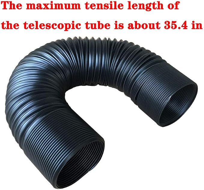 Universal Induction Pipe Hose Kit Intake Air Filter, Universal Car 3" Carbon - Image 5
