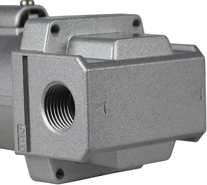 1/2" Compressed Air Line Moisture & Water Filter Trap Air Compressor F704 New - Image 5