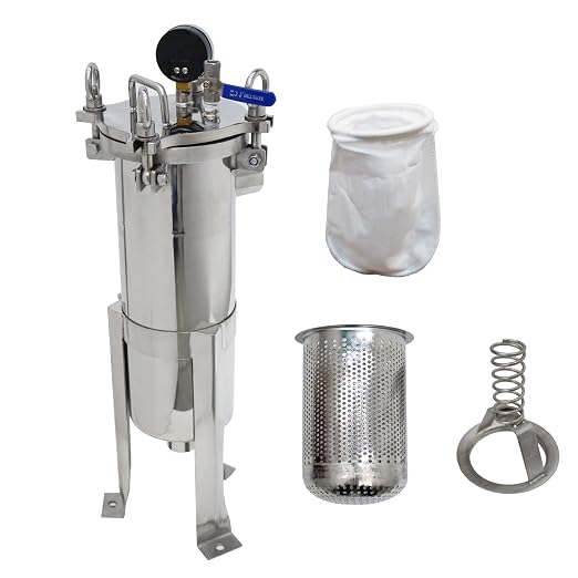 #3 Bag Filter Housing 304 Stainless Steel Filter Solid-Liquid Separation Tool - Image 3
